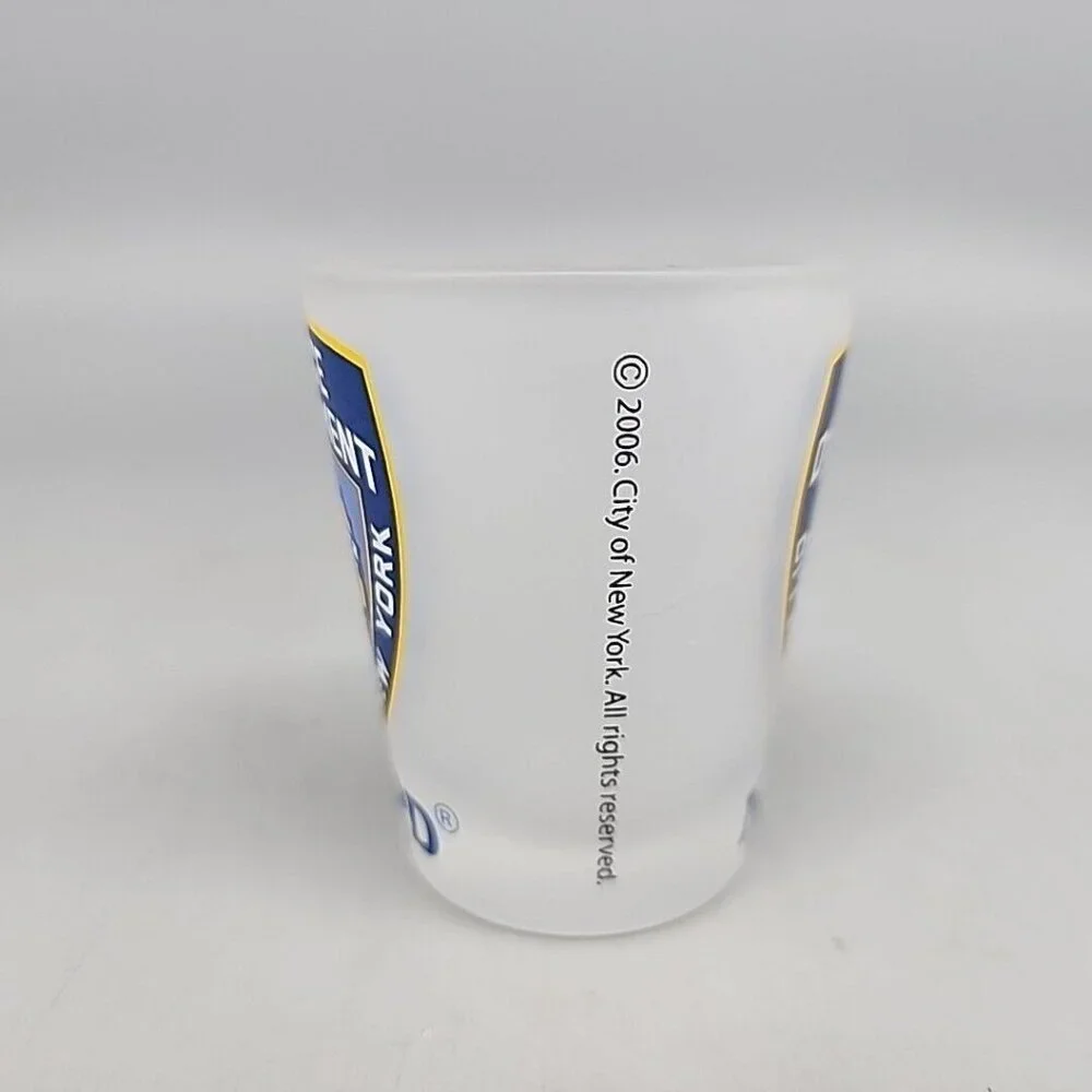 NYPD City Of New York Police Department Shot Glass 2006
